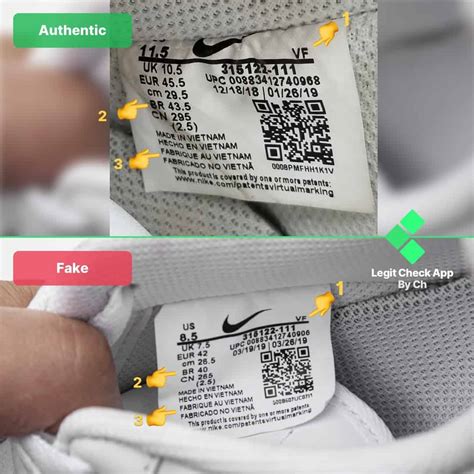 fake nikes and real nikes|check authenticity of nike shoes.